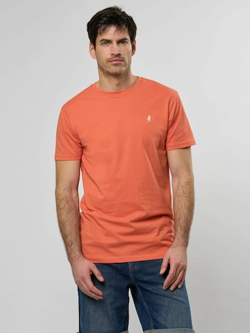 MCS Regular fit Shirt 'Texas' in Oranje: voorkant