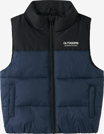Gilet 'NMMMOLE' NAME IT en bleu : devant