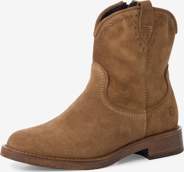 Tamaris Боти в кафяво: отпред