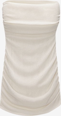 Abito in maglia di Pull&Bear in beige: frontale