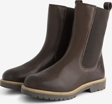 Travelin Chelsea Boots 'Lemming ' in Brown