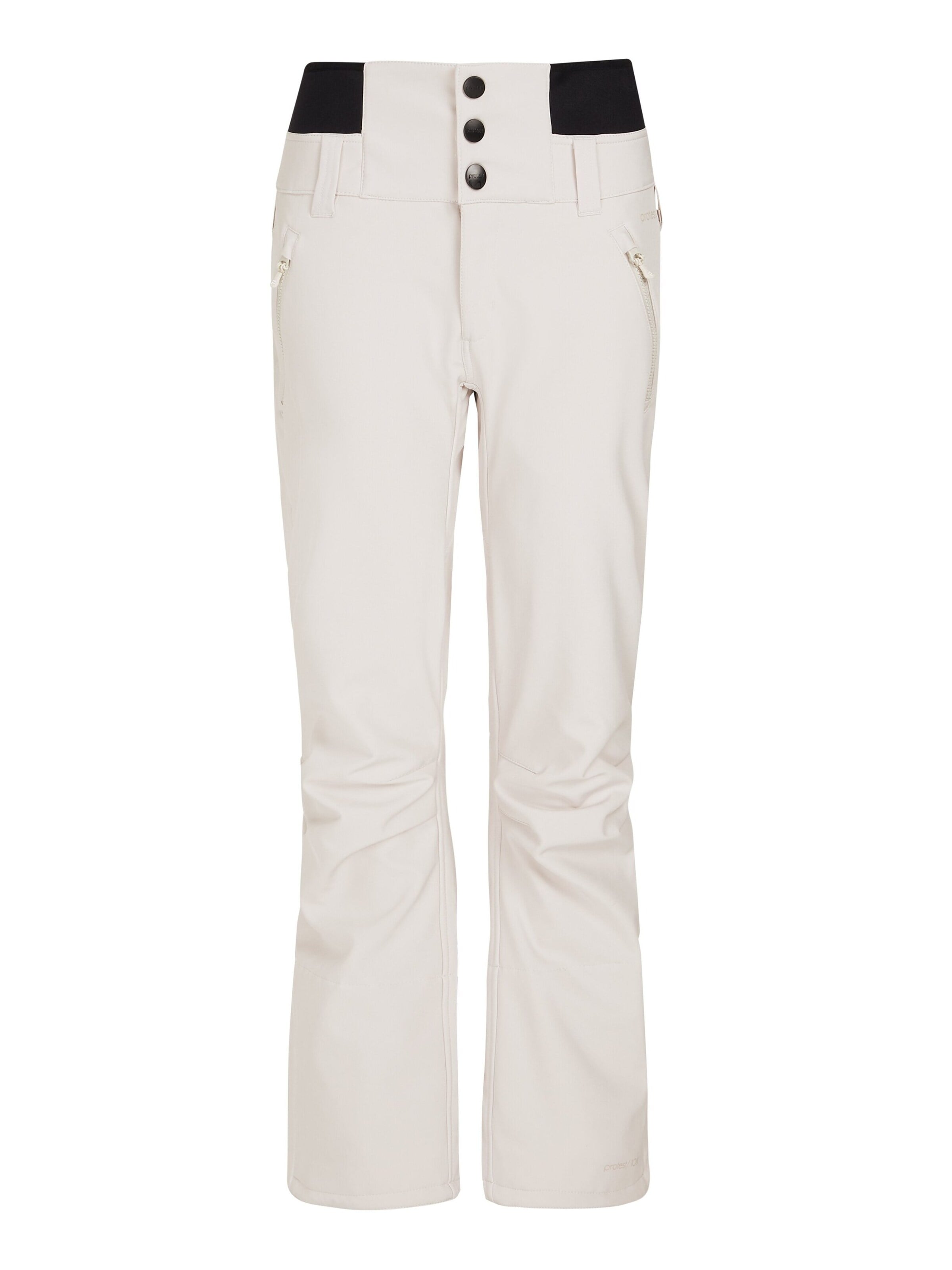 PROTEST Slimfit Sportbroek 'LULLABY' in Wit: voorkant
