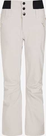 Coupe slim Pantalon de sport 'LULLABY' PROTEST en blanc : devant