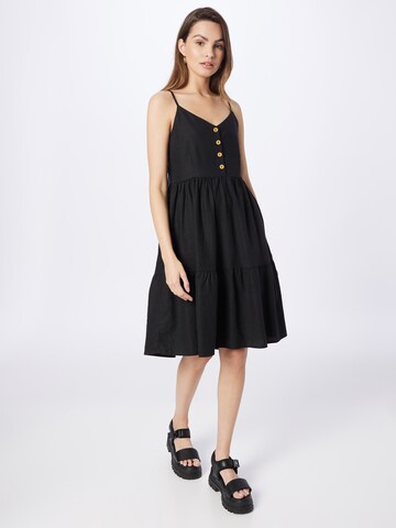 b.young Letní šaty 'IMADRID' – černá: přední strana
