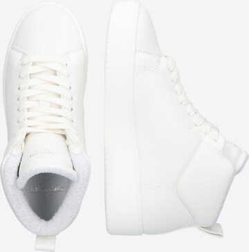 Copenhagen High-Top Sneakers in White