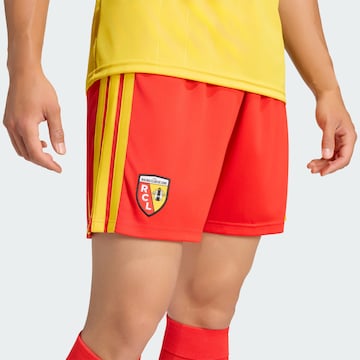 ADIDAS PERFORMANCE Regular Workout Pants 'RC Lens 26/27' in Red: front