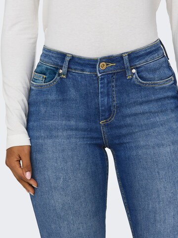 ONLY Skinny Jeans 'Blush' in Blauw