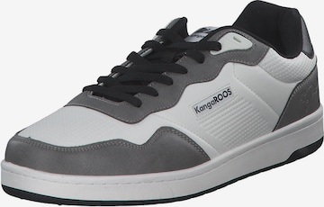 Baskets basses KangaROOS en blanc : devant