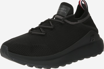 TOMMY HILFIGER Sneakers 'FUTURUNNER' in Black: front