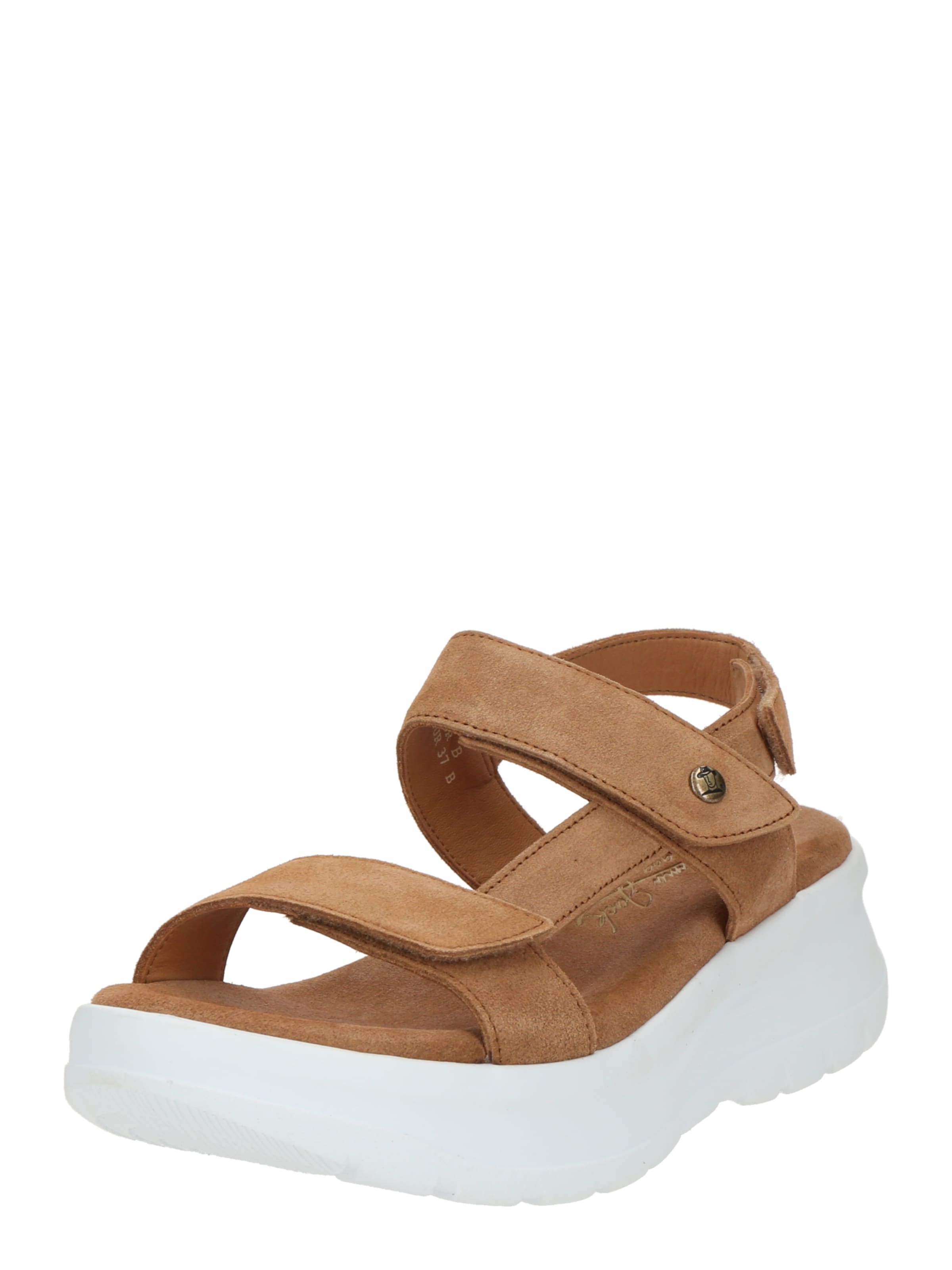 PANAMA JACK - Sandalias 'Noor' en marrón: frente