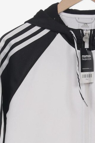ADIDAS PERFORMANCE Sweatshirt & Zip-Up Hoodie in L in White