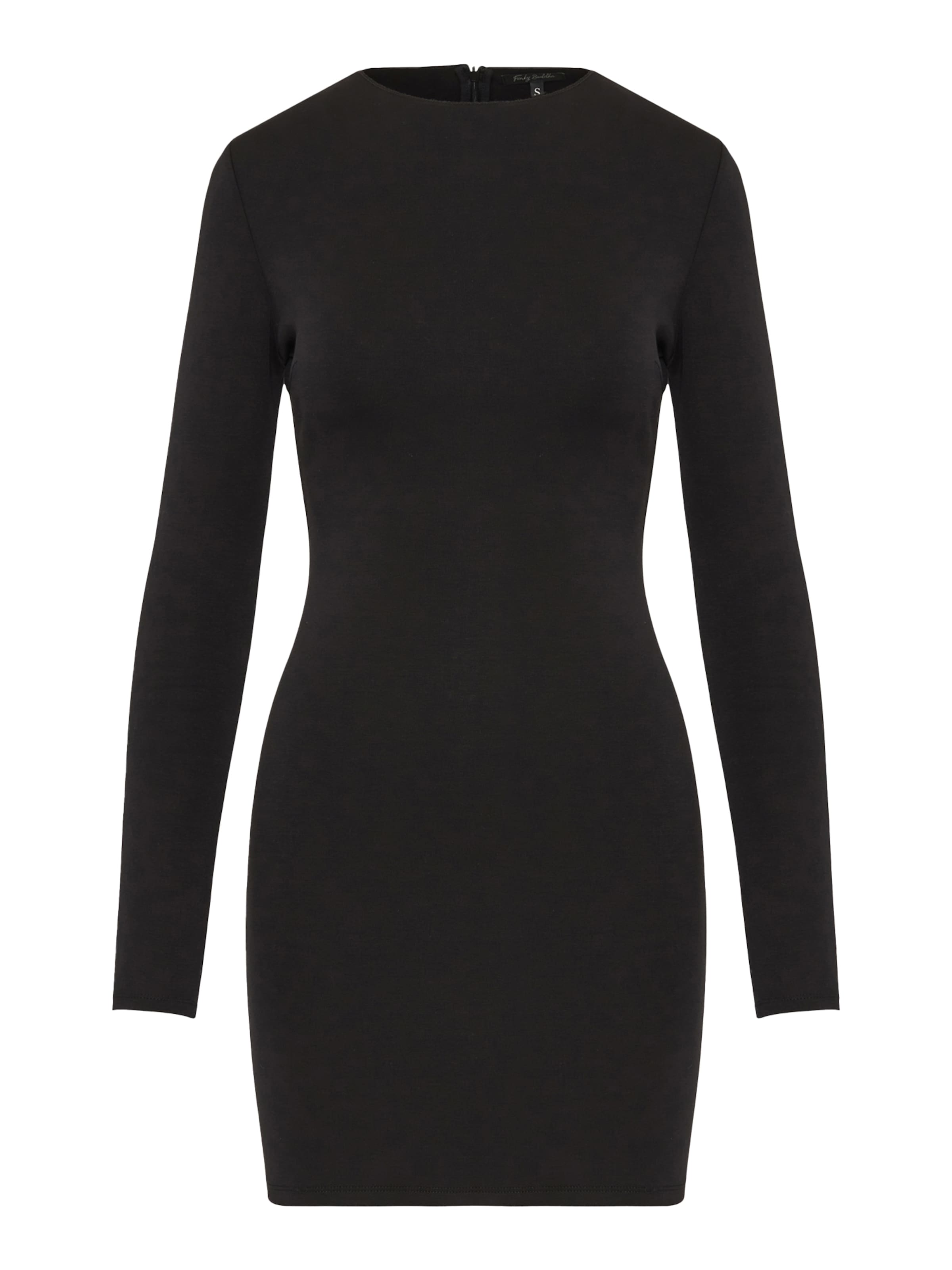 Funky Buddha Рокля в черно: отпред