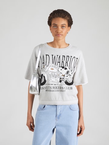 Pull-over 'Snoopy Road Warrior' PRINCESS GOES HOLLYWOOD en gris : devant