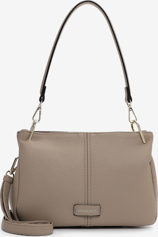 Emily & Noah Handtas 'Halla' in Grijs: voorkant