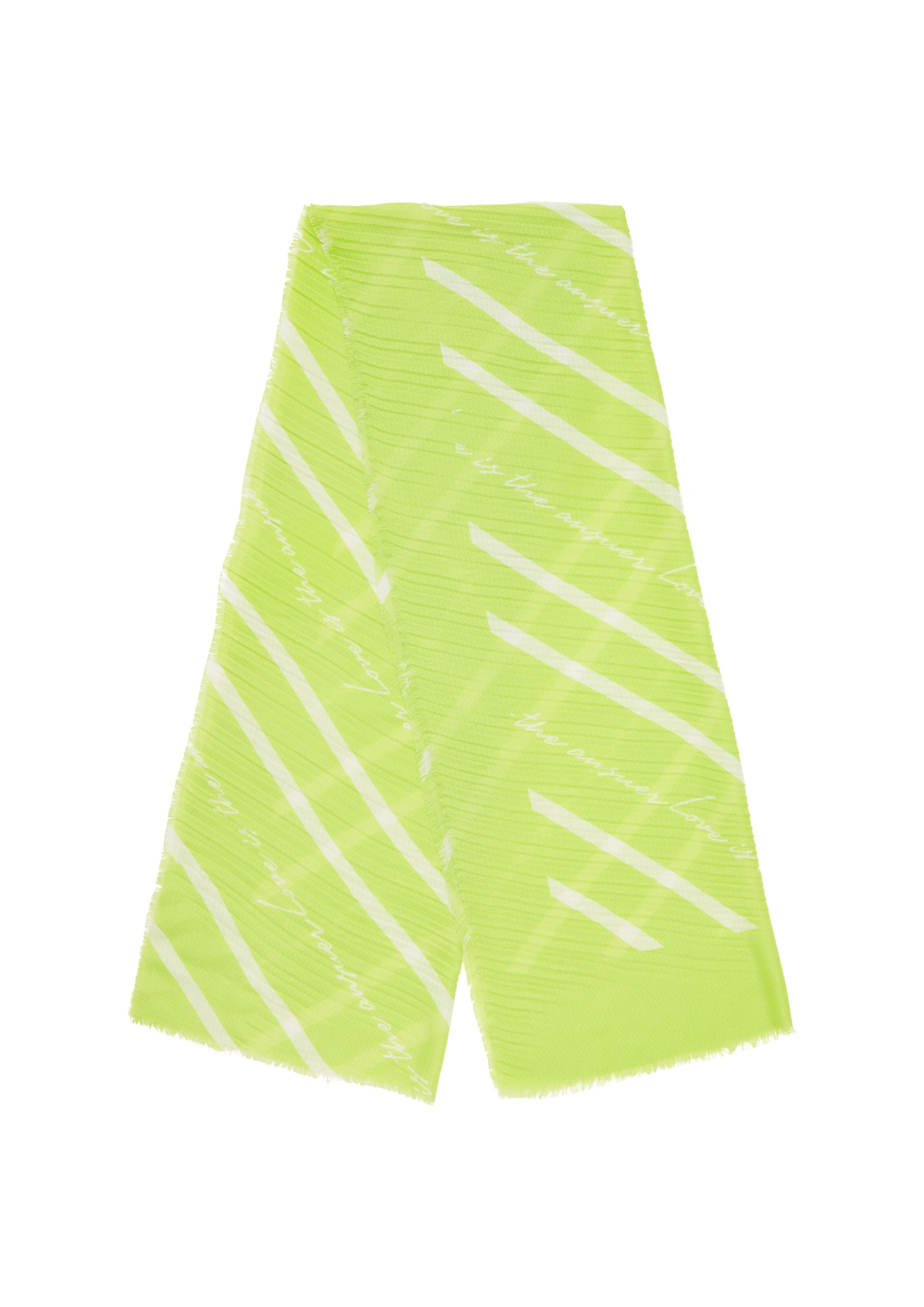 s.Oliver Sjaal in Groen: voorkant