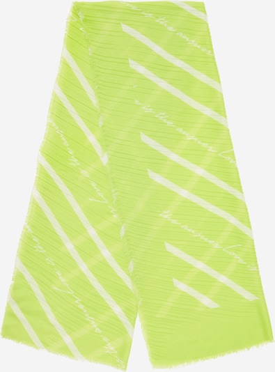 Fular s.Oliver pe verde limetă / alb, Vizualizare produs