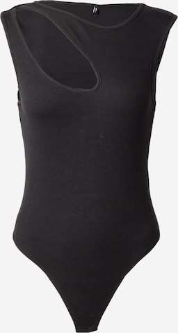 ONLY - Body camiseta 'VELMA' en negro: frente