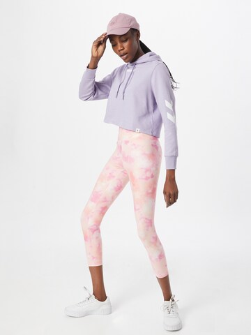 Hummel Athletic Sweatshirt in Purple