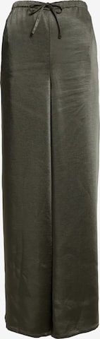 Wide Leg Pantalon Marks & Spencer en vert : devant