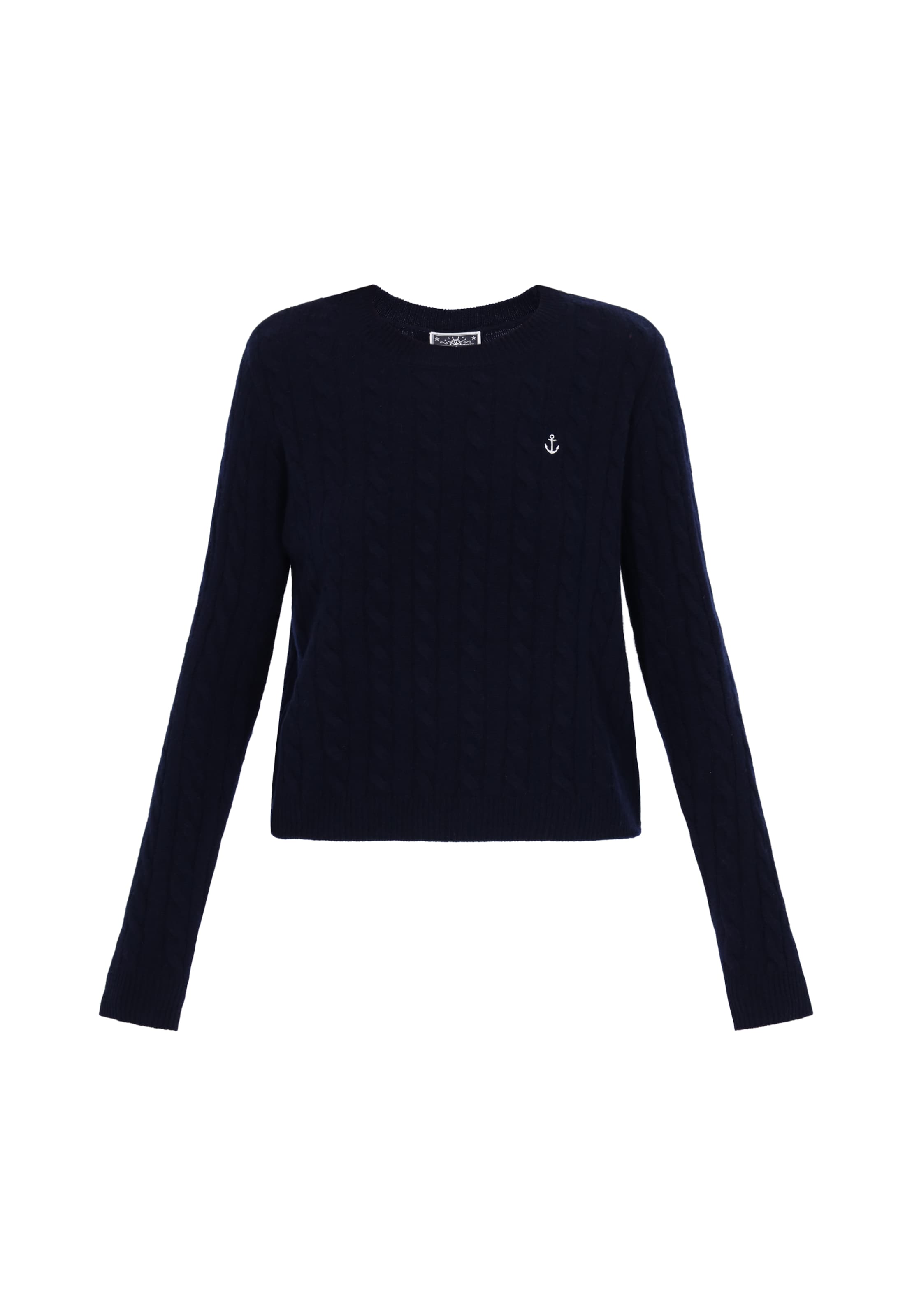 DreiMaster Maritim Pullover in Blau: Vorderseite