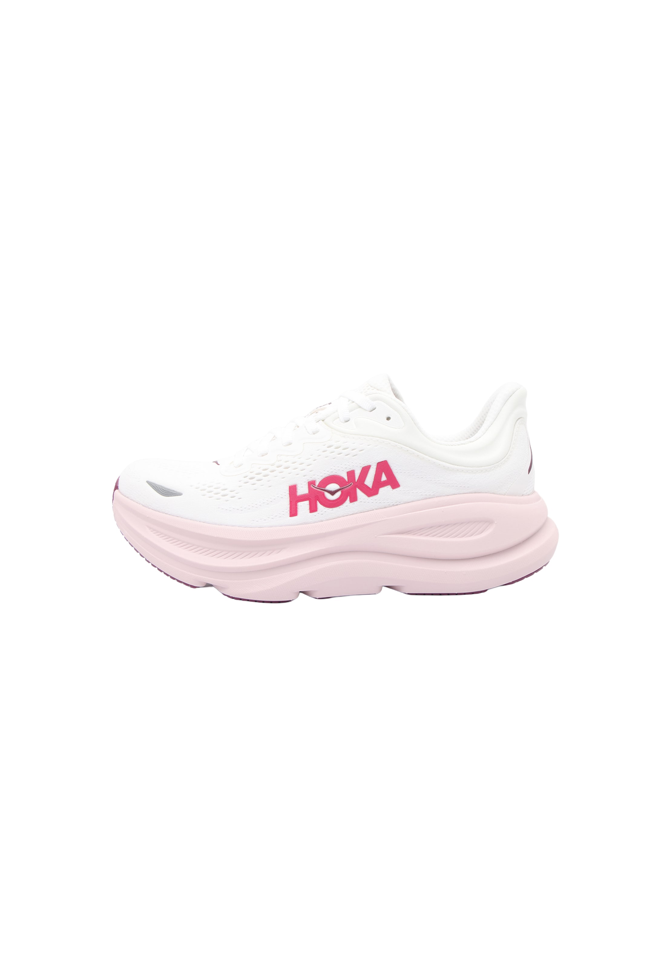 HOKA Běžecká obuv 'BONDI 9' – bílá: přední strana