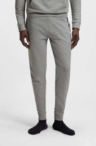 BOSS Tapered Pants in Grey: front
