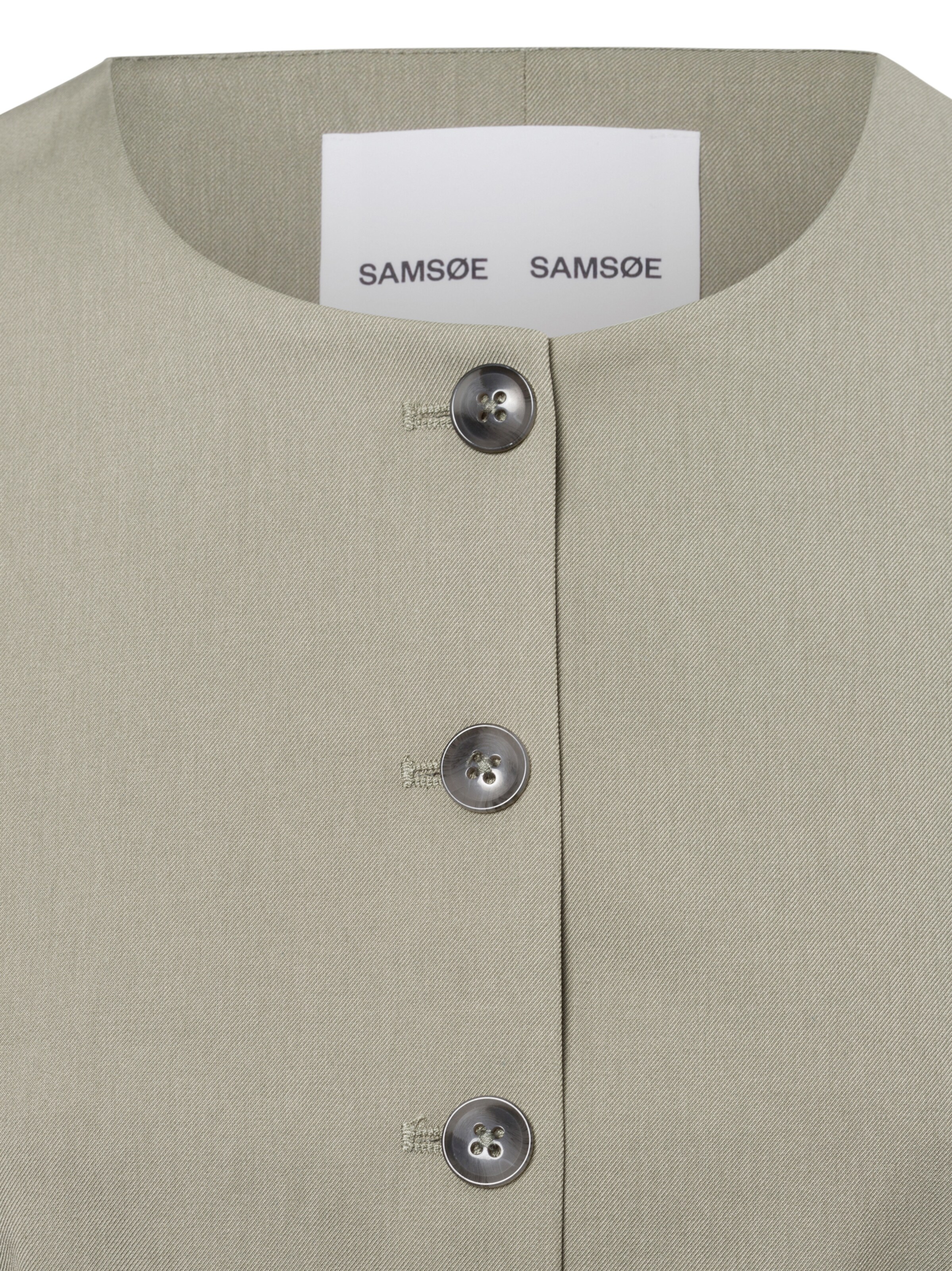 Samsøe Samsøe Gilet 'Saruma' in Groen