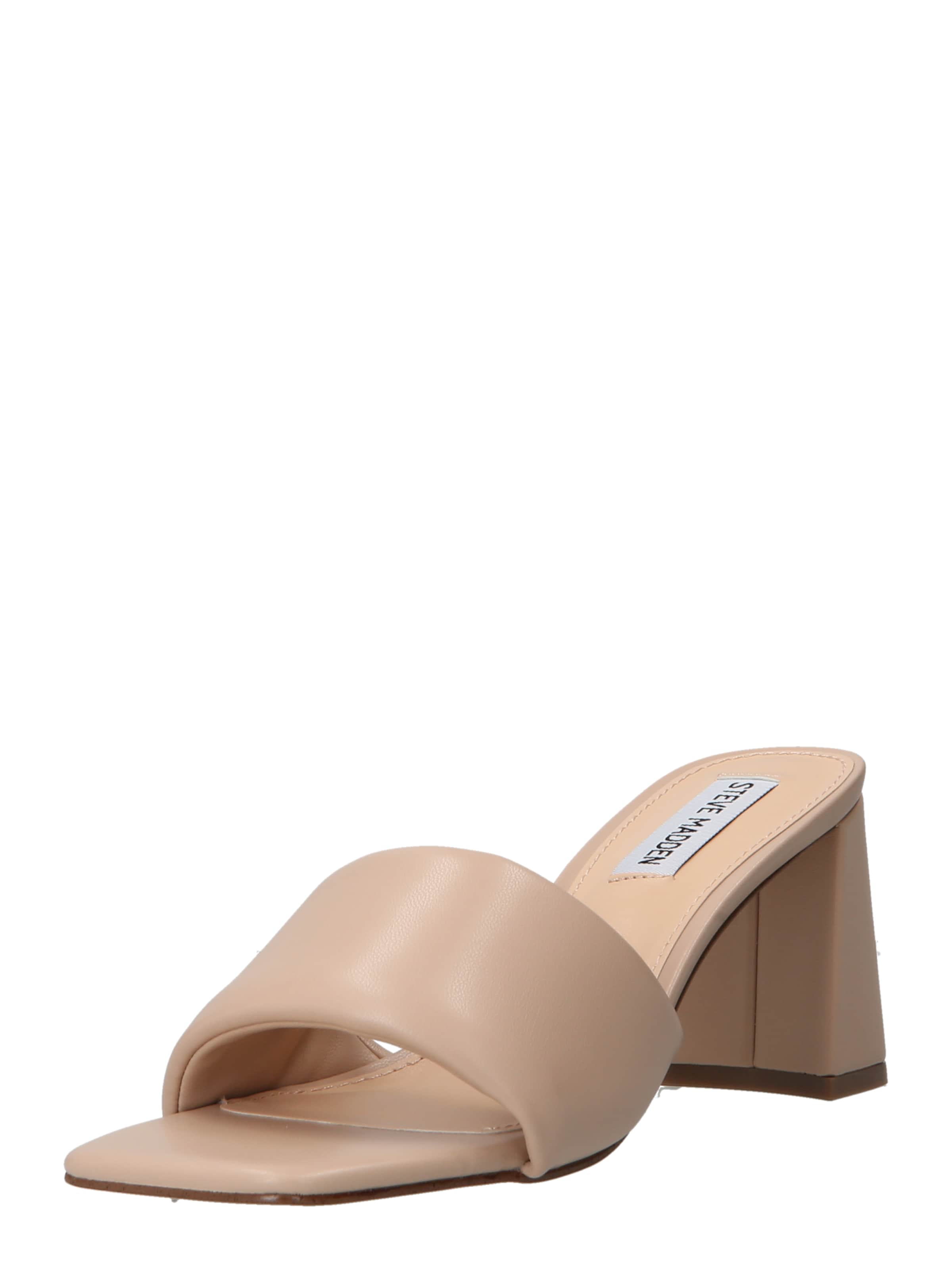 Mule 'Lovebird' STEVE MADDEN en beige : devant