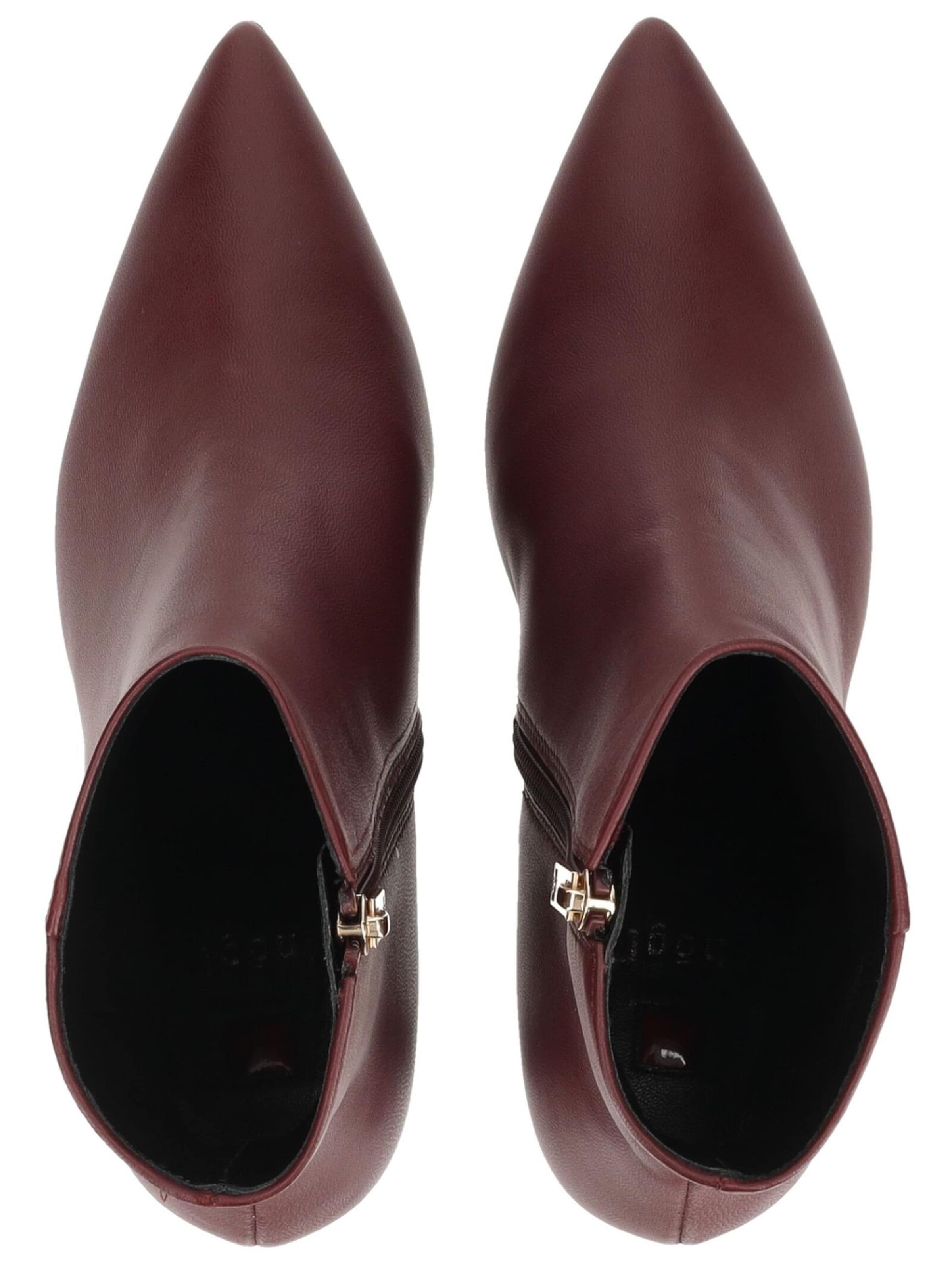 Bottines Högl en rouge