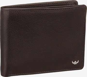 Porte-monnaies 'Capri' GOLDEN HEAD en marron : devant