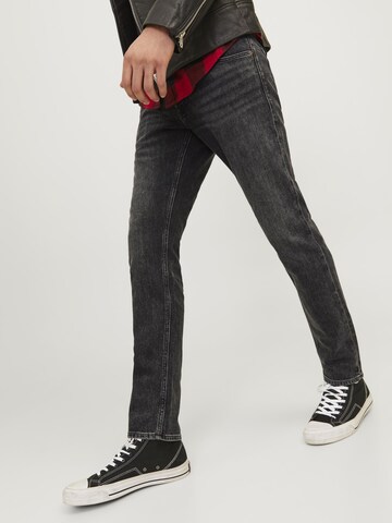 JACK & JONES Slim fit Jeans 'GLENN COLE AM 971' in Black