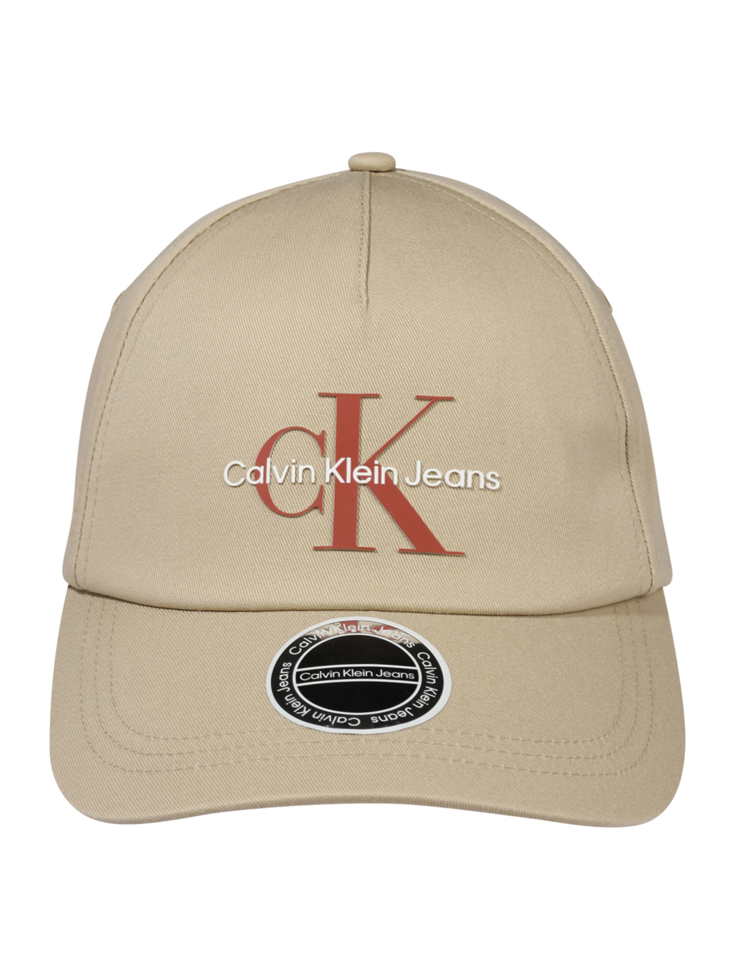 Calvin Klein Jeans Cap in Light Beige 