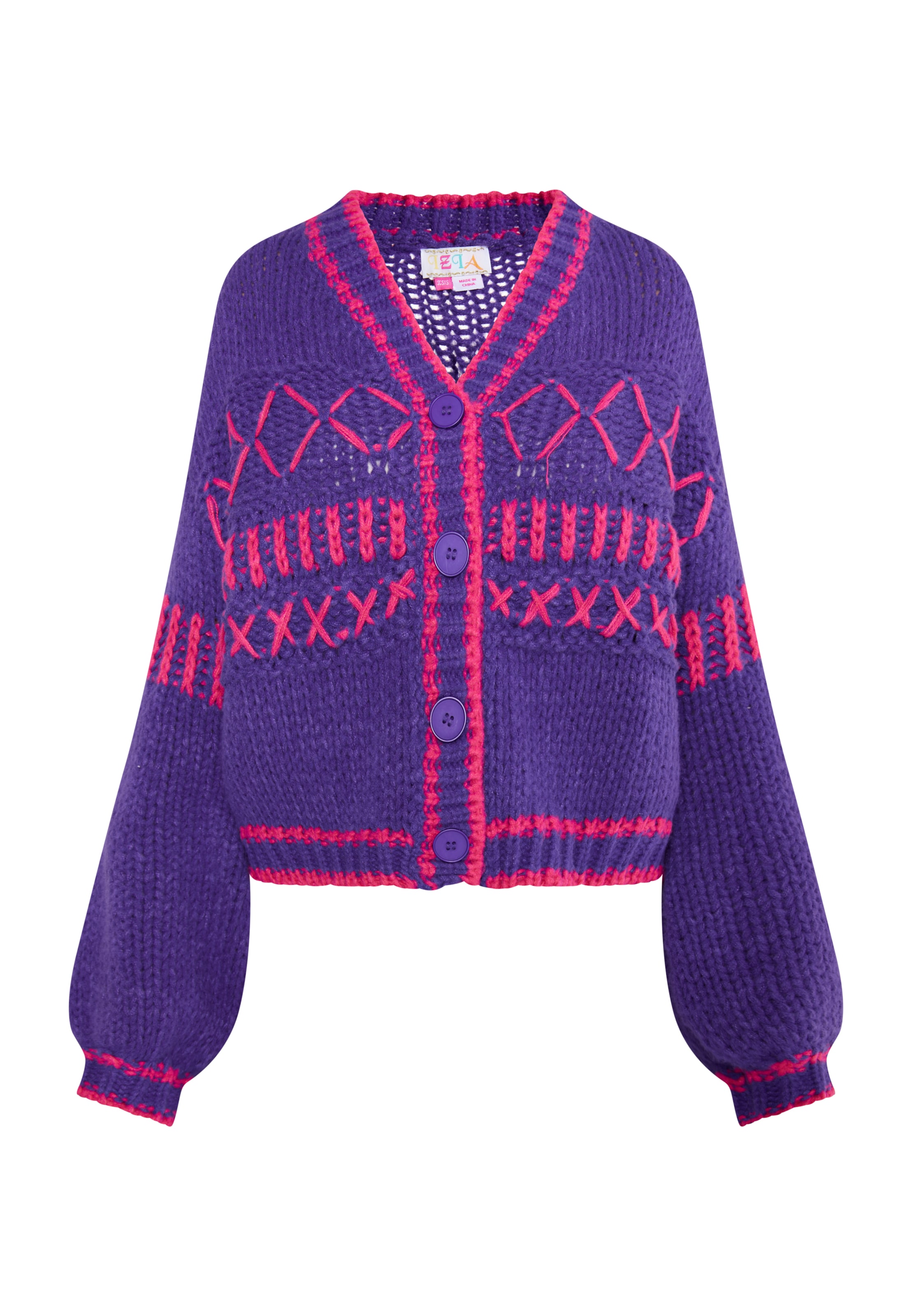 Giacchetta 'Eyota' di IZIA in lilla: frontale