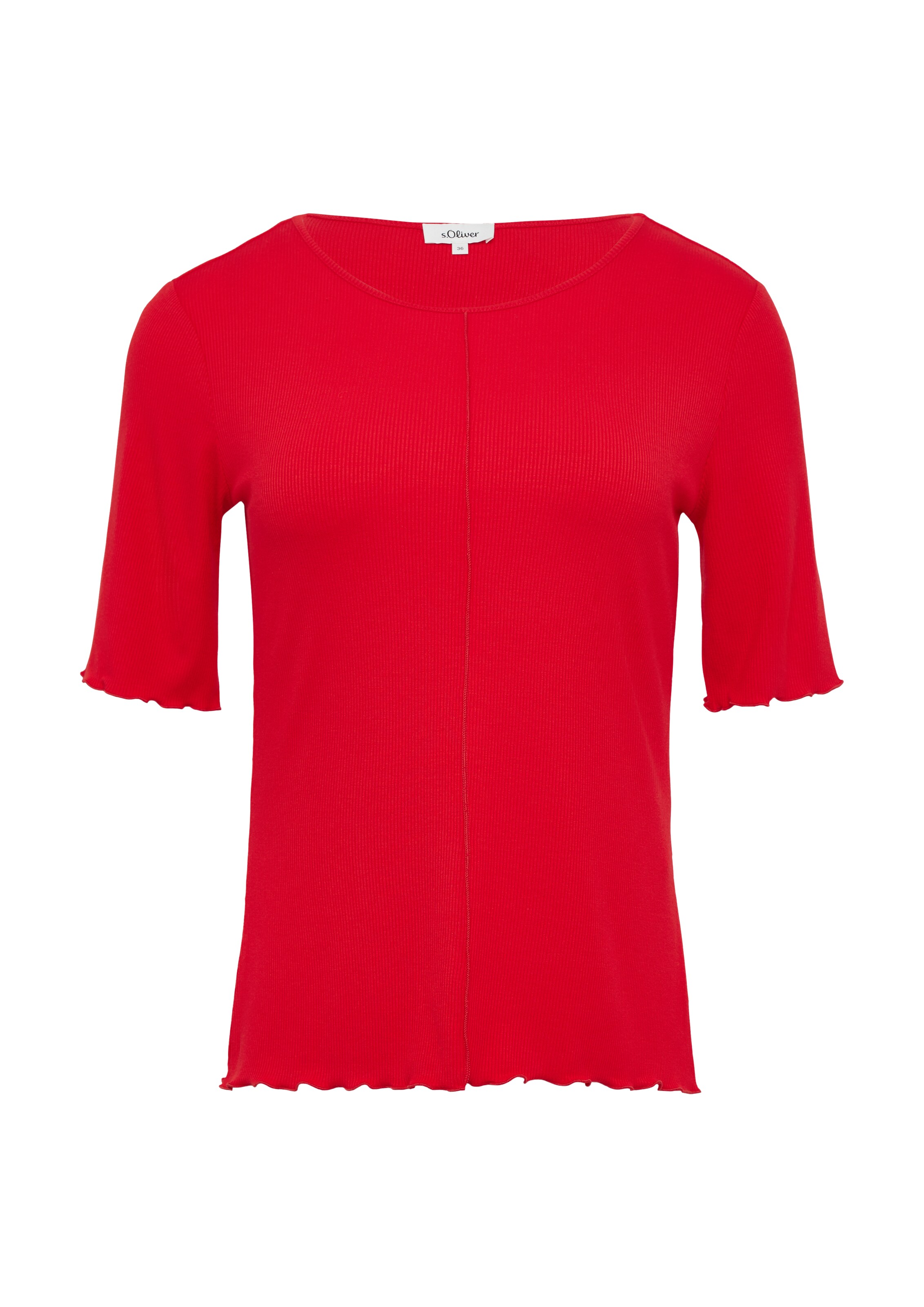 T-shirt s.Oliver en rouge : devant