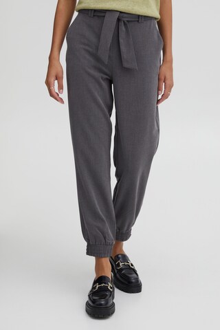 b.young Tapered Pants 'DANTA' in Grey: front