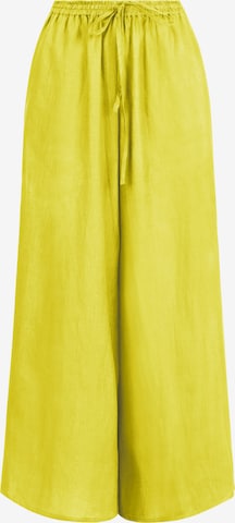 APART Wide leg Pants in Yellow: front