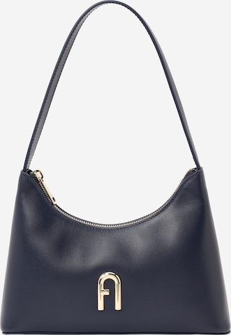 FURLA - Bolso de hombro en azul: frente