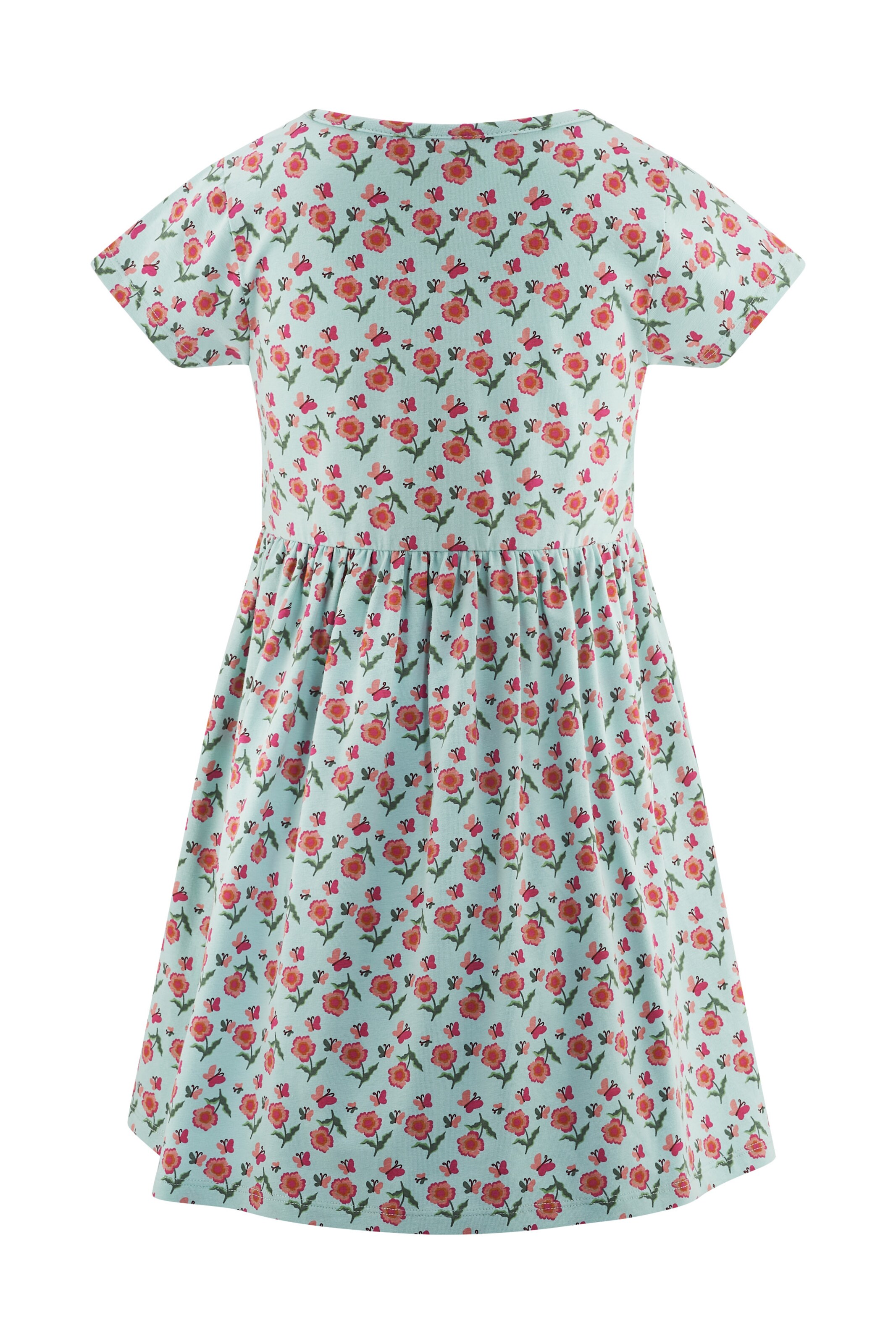 happy girls Dress in Blue