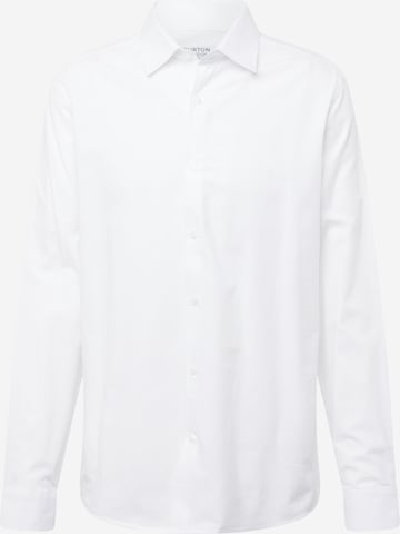 BURTON MENSWEAR LONDON Regular Fit Skjorte i hvid: forside