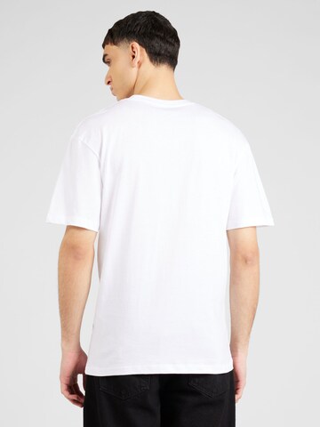 JACK & JONES Тениска 'BLACK' в бяло