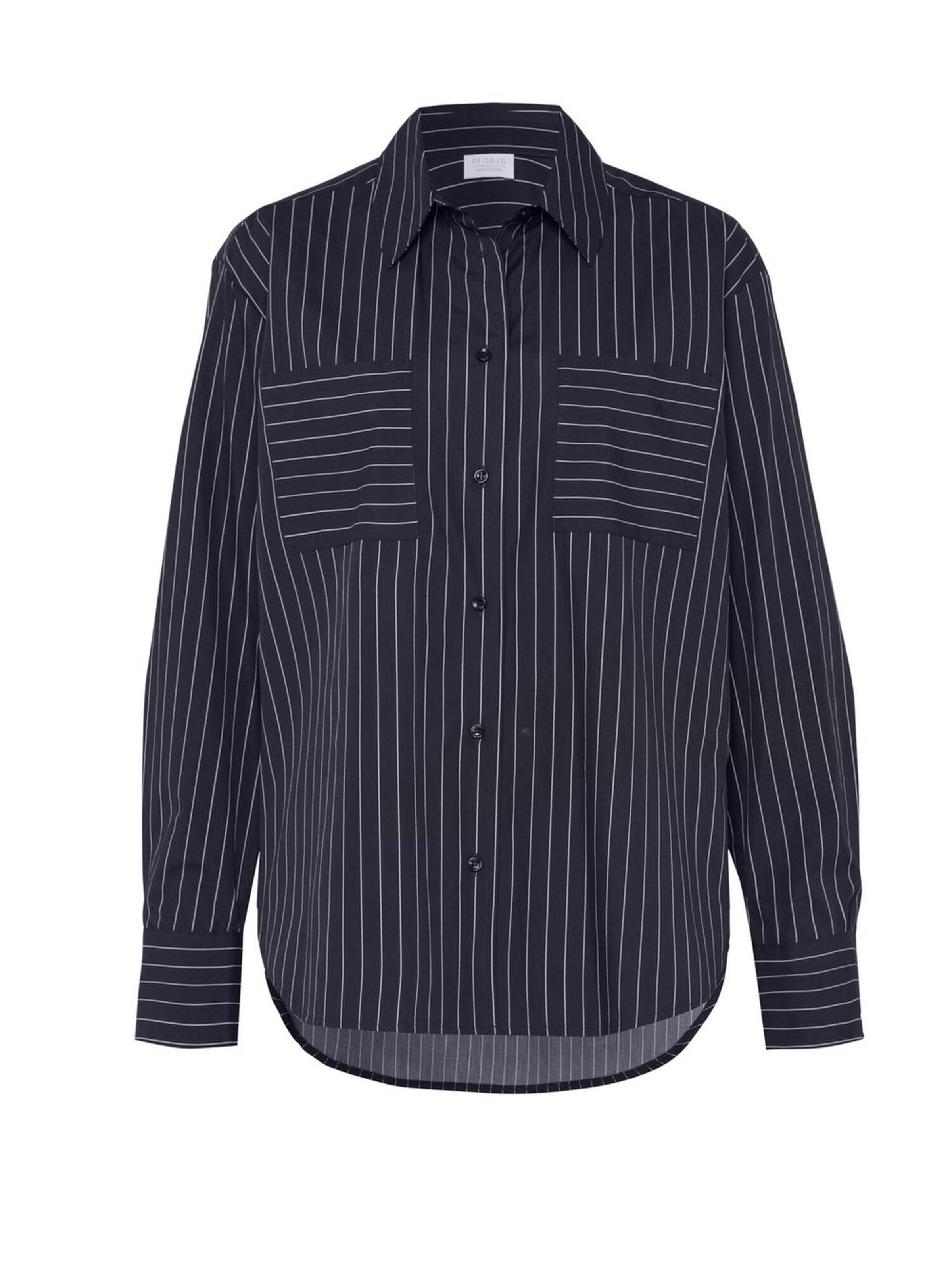 DESOTO Blouse in Blue: front