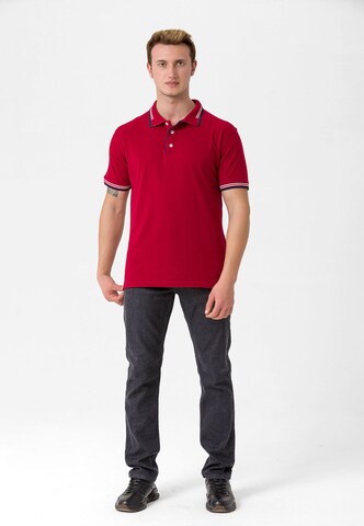 Jimmy Sanders Poloshirt in Rot