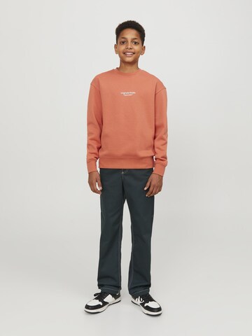 Sweat Jack & Jones Junior en orange