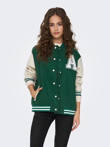 ONLY Between-Season Jacket 'SILJA' in Green: front