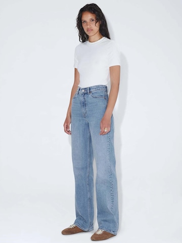 Dr. Denim Regular Jeans 'Echo High Straight' in Blauw