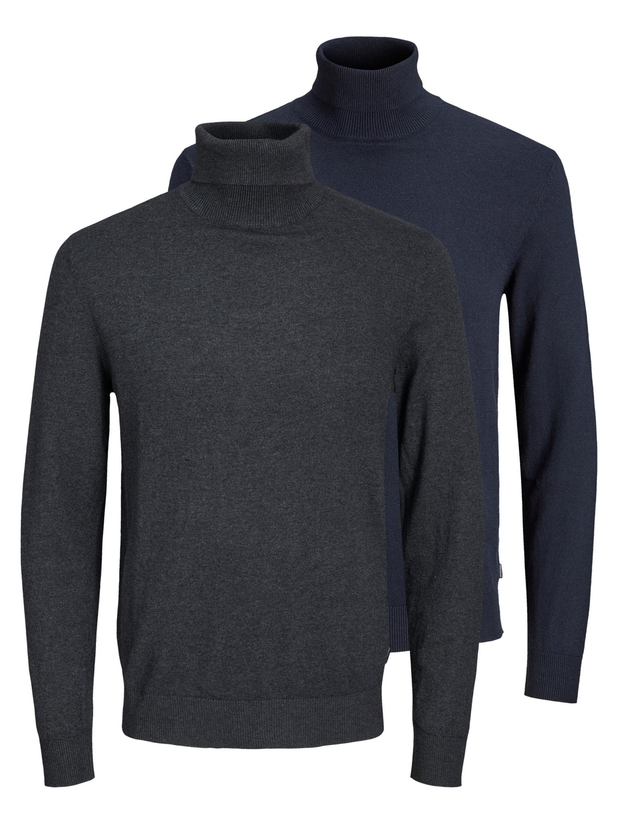 JACK & JONES Sweater 'Emil Knit' in S in Night blue, Item view