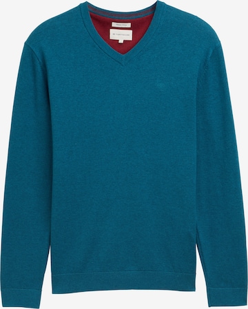 TOM TAILOR Sweater in Green: front