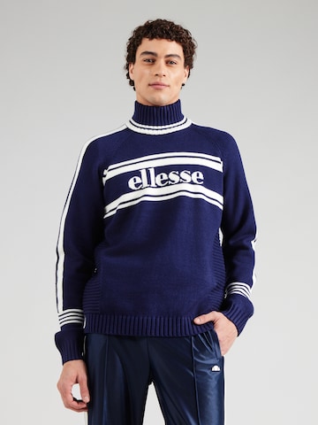 zils ELLESSE Džemperis 'Pellini': no priekšpuses