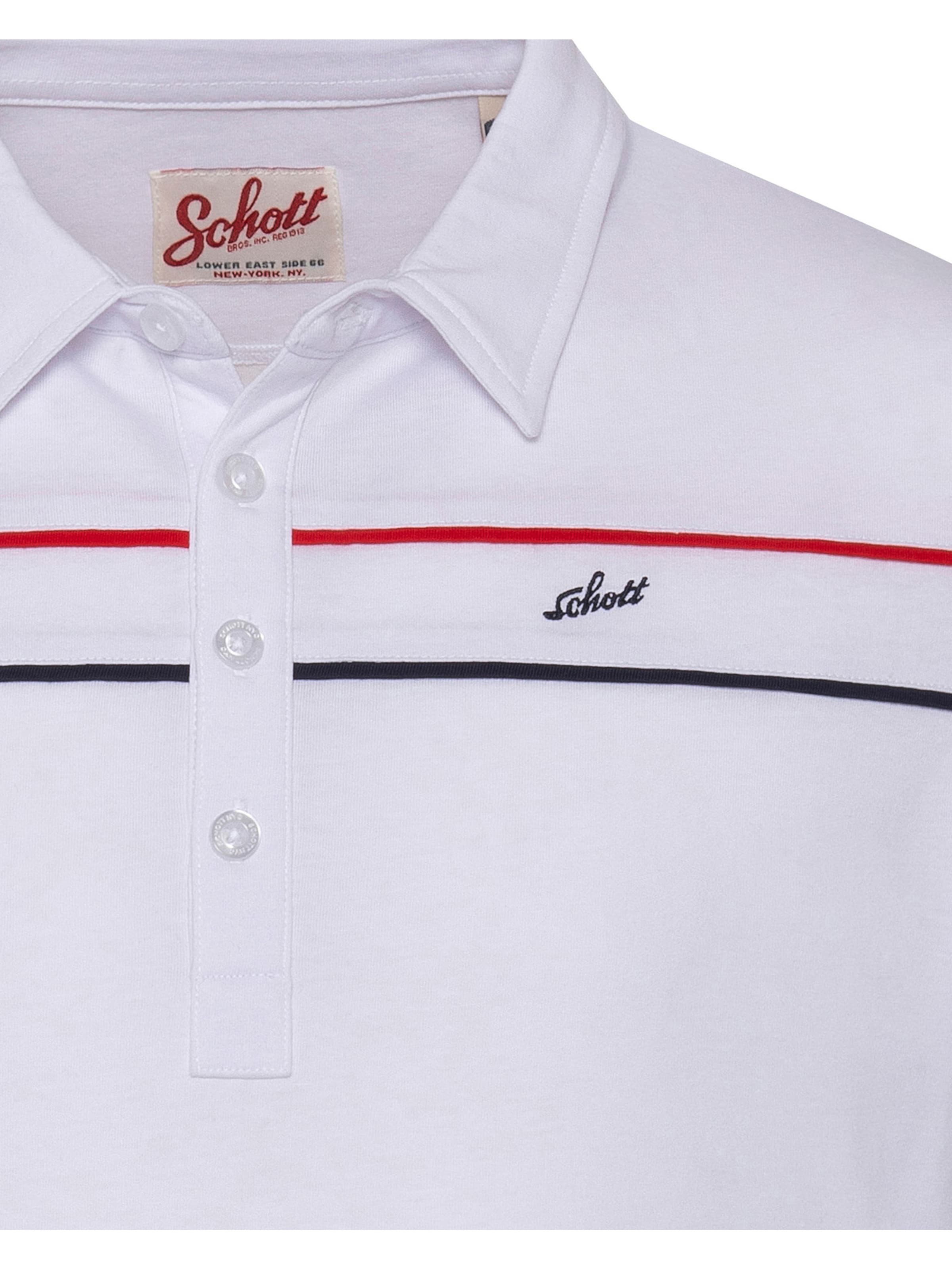 T-Shirt Schott NYC en blanc