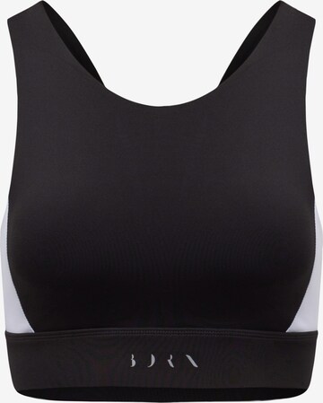 Born Living Yoga Sports Top 'Latika' in Black: front